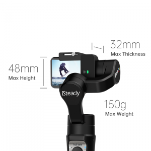 Hohem iSteady Pro 3 kézi stabilizátor akciókamerához fekete-6