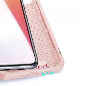 iPhone 12 mini Dux Ducis Skin X fliptok pink