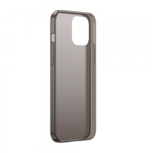 iPhone 12/ 12 Pro Baseus Frosted Glass tok fekete (WIAPIPH61P-WS01)