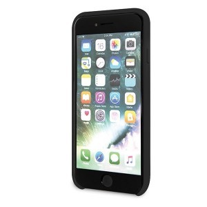 iPhone 7/8/SE 2020 fekete tok Karl Lagerfeld KLHCI8SLFKBK Full Body szilikon