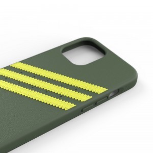 Adidas Originals Moulded TPU tok iPhone 12 Pro MAX wild pine/ acid yellow
