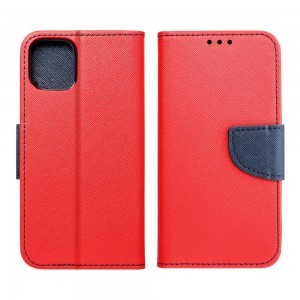iPhone 12/ 12 Pro Fancy fliptok piros/ kék