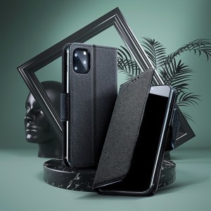 Fancy fliptok iPhone 12 Pro MAX fekete