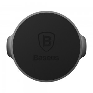 Baseus Small Ears Öntapadós mágneses autós telefontartó fekete (SUER-C01)