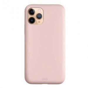 UNIQ Lino Hue szilikon tok iPhone 12 Pro Max rózsaszín
