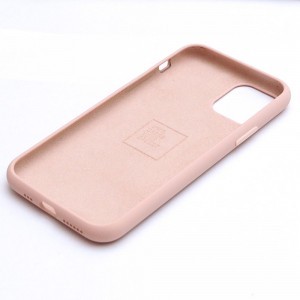iPhone 12 mini UNIQ Lino Hue szilikon tok rózsaszín
