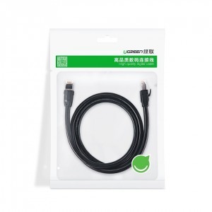 Ugreen Ethernet patchcord kábel RJ45 Cat 8 UTP 1000Mbps 5m fekete (70172 NW121)