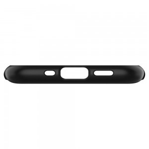 iPhone 12 mini Spigen Slim Armor tok fekete színben (ACS01523)