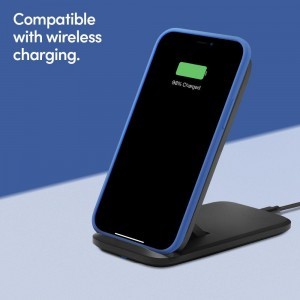 iPhone 12 mini Spigen Cyrill szilikon tok kék (ACS01946)