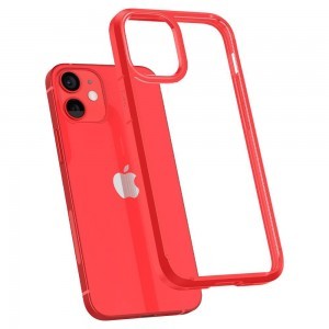 iPhone 12 mini Spigen Ultra Hybrid tok piros (ACS01747)