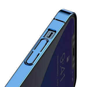 Baseus Glitter tok iPhone 12/ 12 Pro kék (WIAPIPH61P-DW03)