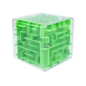 Magic Cube labirintus kocka, gyerekjáték zöld