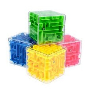 Magic Cube labirintus kocka, gyerekjáték zöld