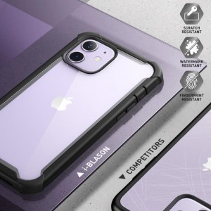 iPhone 12 mini Supcase IBLSN Ares tok ütésálló fekete