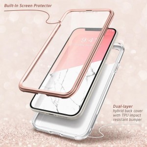 iPhone 12 mini Supcase Cosmo márványmintás tok