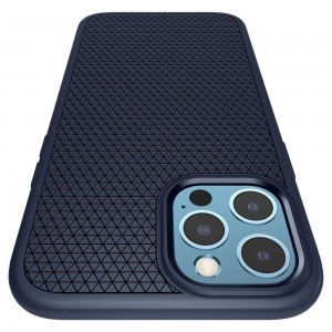 iPhone 12/ 12 Pro Spigen Liquid Air tok sötétkék (ACS02250)