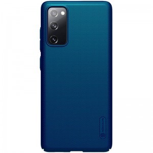 Nillkin Super Frosted Shield tok Samsung S20 FE Peacock kék