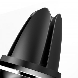 Baseus Small Ears Series univerzális mágneses autós telefontartó fekete (SUER-A01)