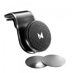 Wozinsky univerzális mágneses autós telefontartó fekete (WMH-03)