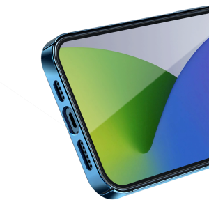 Baseus Glitter tok iPhone 12 Pro MAX kék (WIAPIPH67N-DW03)
