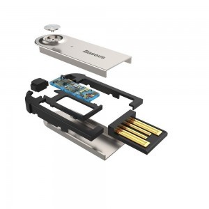Baseus Bluetooth 5.0 AUX - USB adapter fekete