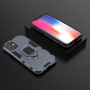 iPhone 12 mini Armor Ring mágneses tok kék