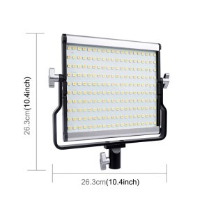 PULUZ 15W LED lámpa, videólámpa 3200-5600K-1