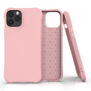 Soft Color flexibilis gél tok iPhone 11 Pro MAX pink