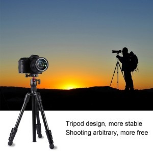 PULUZ fényképező állvány, tripod gömbfejjel 130cm-6