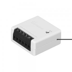 Sonoff MINI Wi-Fi vezeték nélküli okos kapcsoló (kapcsoló dobozba) fehér (IM190416001)