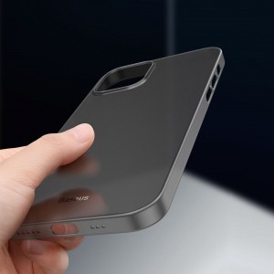 Baseus Wing ultravékony tok iPhone 12/ 12 Pro fekete (WIAPIPH61N-01)