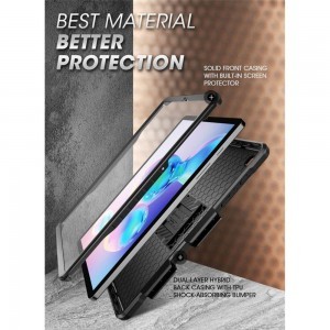 Supcase Unicorn Beetle Pro tok Samsung Galaxy Tab S6 Lite 10.4 P610/P615 fekete