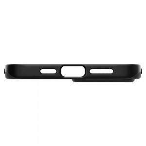 iPhone 12/ 12 Pro Spigen Thin Fit ultravékony tok fekete színben (ACS01696)