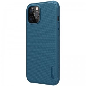 iPhone 12/ 12 Pro Nillkin Super Frosted Pro tok kék