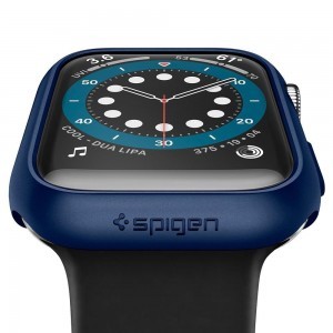 Spigen Thin Fit Apple Watch tok 4/5/6/SE (40MM) Metallic Blue (ACS02226)
