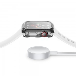 Spigen Ultra Hybrid tok Apple Watch 4/5/6/SE (44mm) Crystal Clear