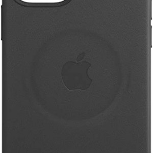 Apple gyári valódi bőr tok iPhone 12 mini fekete (MHKA3ZM/A)