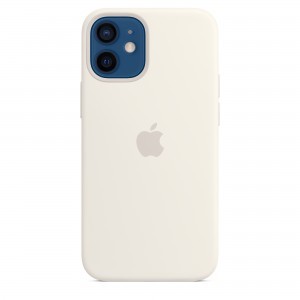 iPhone 12 mini Apple gyári szilikon tok fehér színben (MHKV3ZM/A)