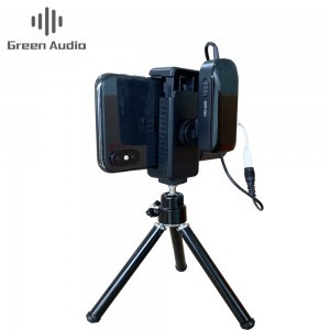 Green Audio csíptetős vezeték nélküli mikrofon 3.5mm, mobiltelefon állvánnyal (GAW-7511C)-2