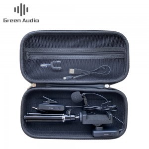 Green Audio csíptetős vezeték nélküli mikrofon 3.5mm, mobiltelefon állvánnyal (GAW-7511C)-3