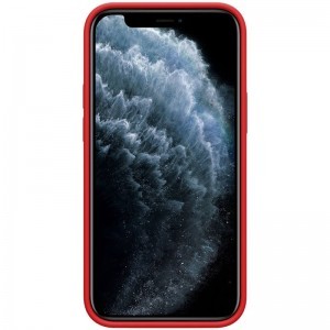 iPhone 12 mini Nillkin Flex Pure Liquid szilikon tok piros