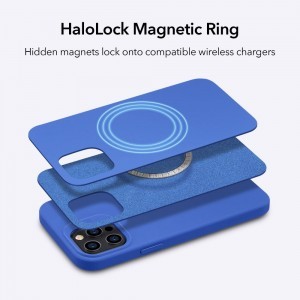 iPhone 12/ 12 Pro ESR Cloud HaloLock tok Midnight Blue