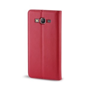 Samsung S21 Plus Mágneses fliptok piros