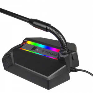 HXSJ TSP202 USB gamer mikrofon RGB világítással-4