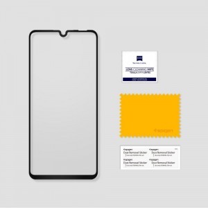 Spigen Glass.Fc kijelzővédő üvegfólia Huawei P30 Lite fekete