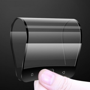 Huawei P30 Lite Wozinsky Flexi nano hybrid kijelzővédő üvegfólia fekete