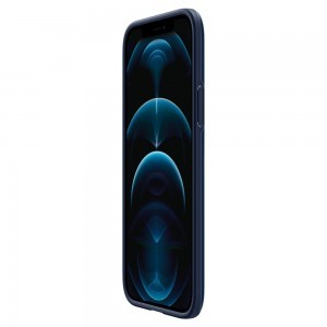 iPhone 12/ 12 Pro Spigen Thin Fit ultravékony tok sötétkék (ACS02296)