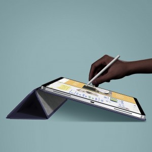 Baseus Simplism mágneses tok iPad Air 10.9 (2020) kék (LTAPIPD-GSM03)