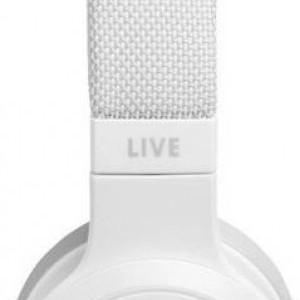 JBL Live 400BT Bluetooth vezeték nélküli fejhallgató fehér