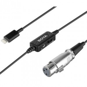 Boya BY-BCA7 XLR > Lightning adapter